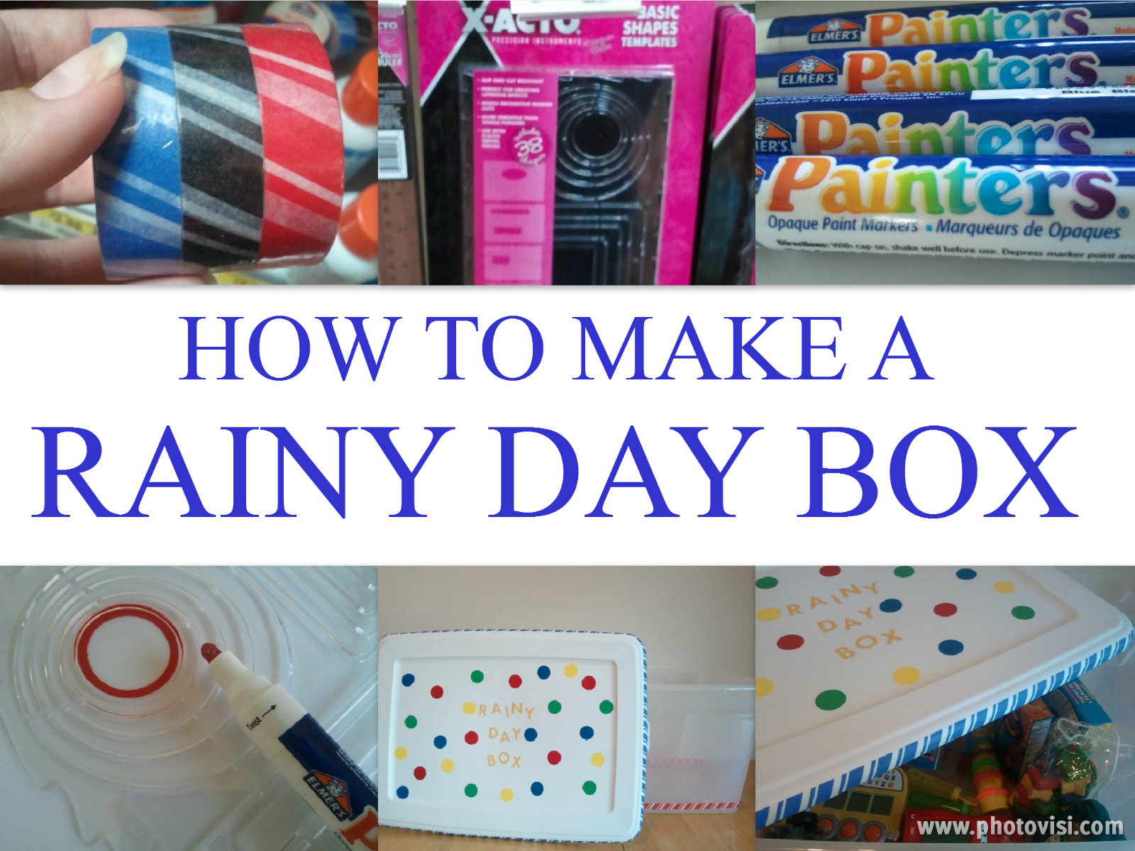 How To Make A Rainy Day Box