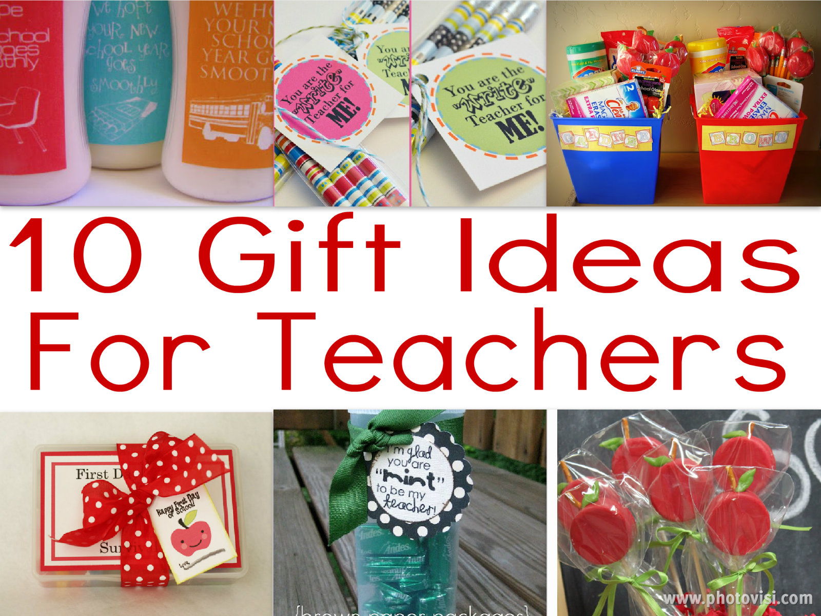 Attractive Christmas Gift Ideas For Teachers Kindergarten Part - 10: 10 Teacher Gifts For The First Day Of School