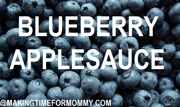blueberry applesauce blueberry applesauce