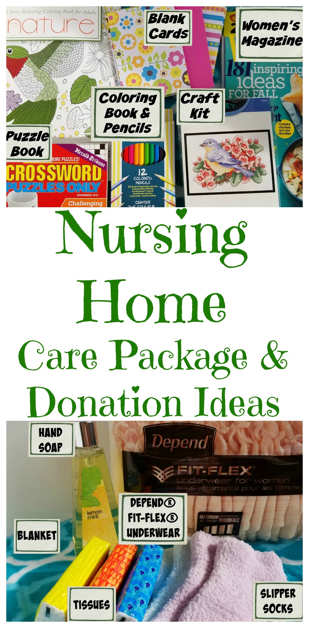 Creating A Nursing Home Care Package Making Time For Mommy