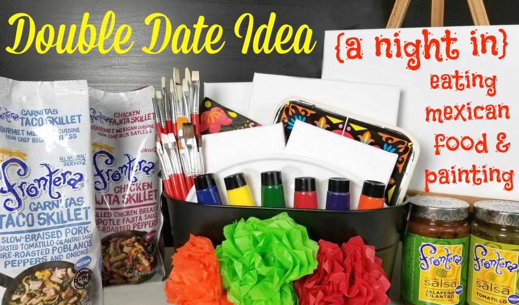 Double Date Idea And A Paint Night Gift Basket Making Time