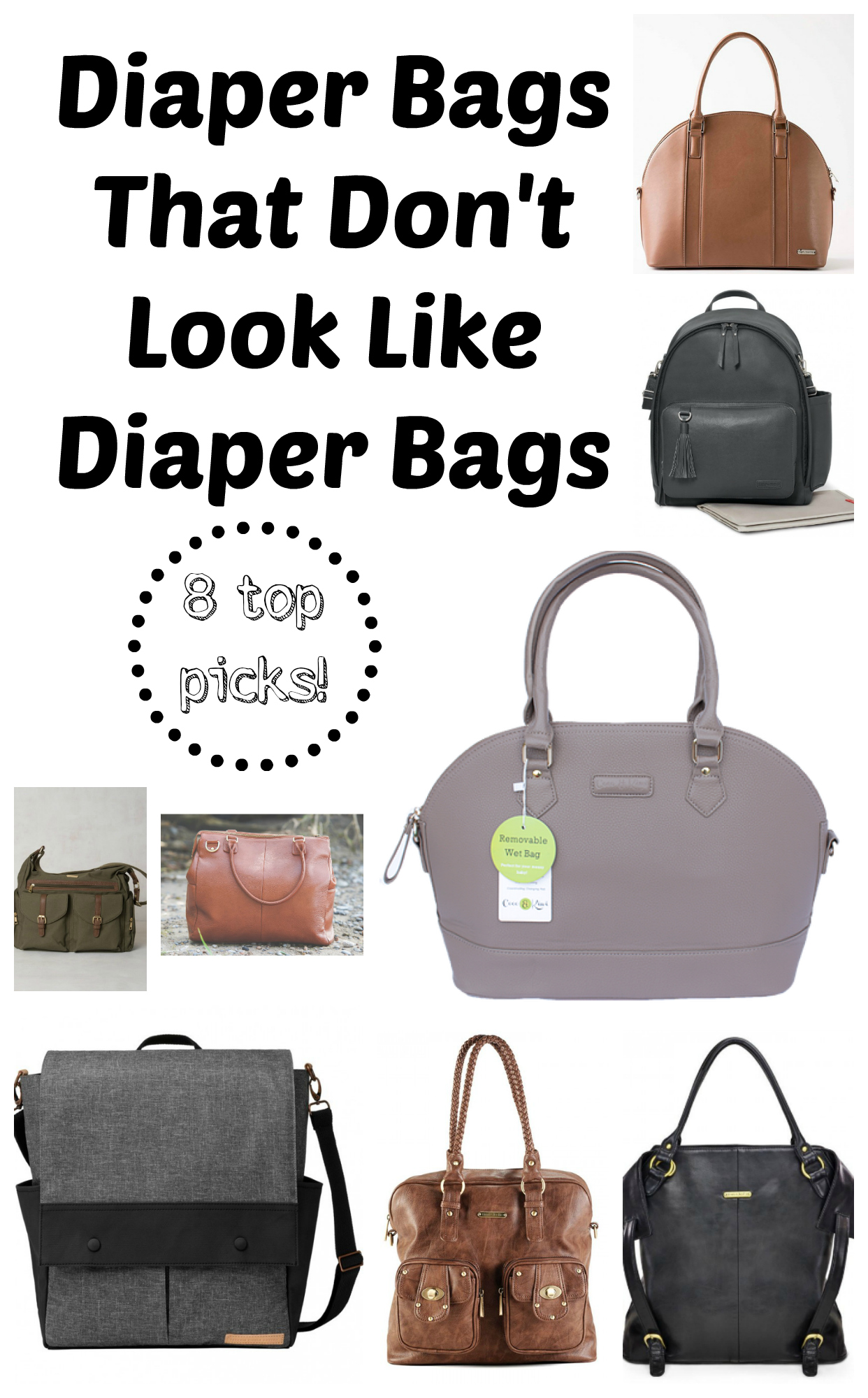 8 Diaper Bags That Don&#39;t Look Like Diaper Bags - Making Time for Mommy