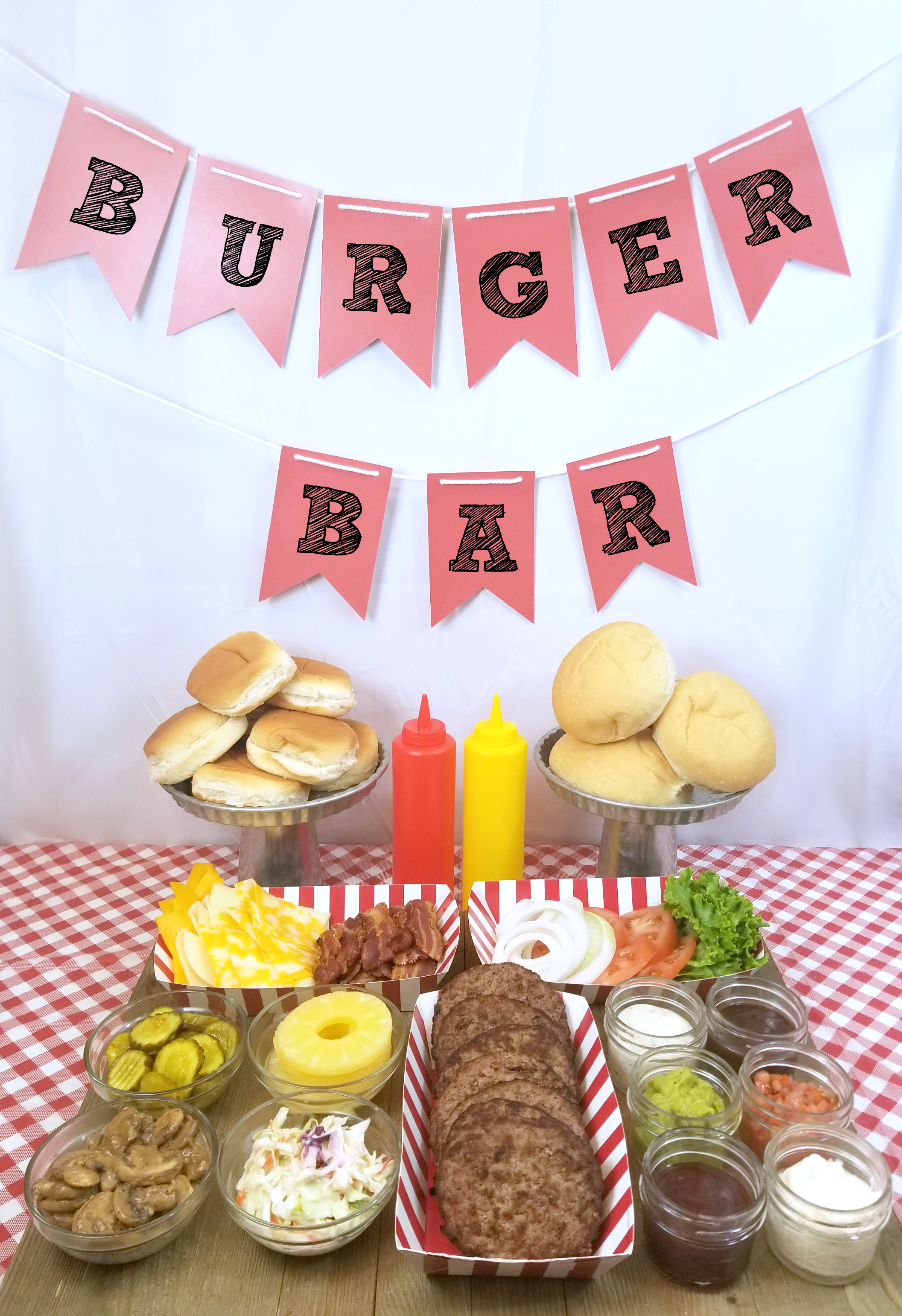 Burger Bar Ideas and Topping Suggestions