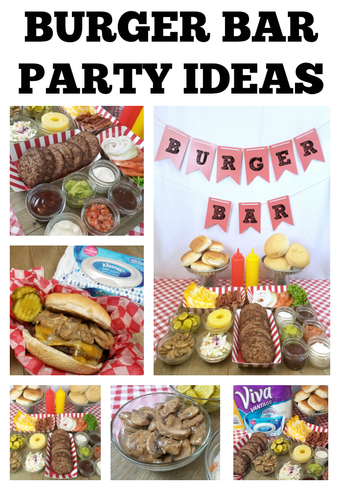 Burger Bar Party Ideas