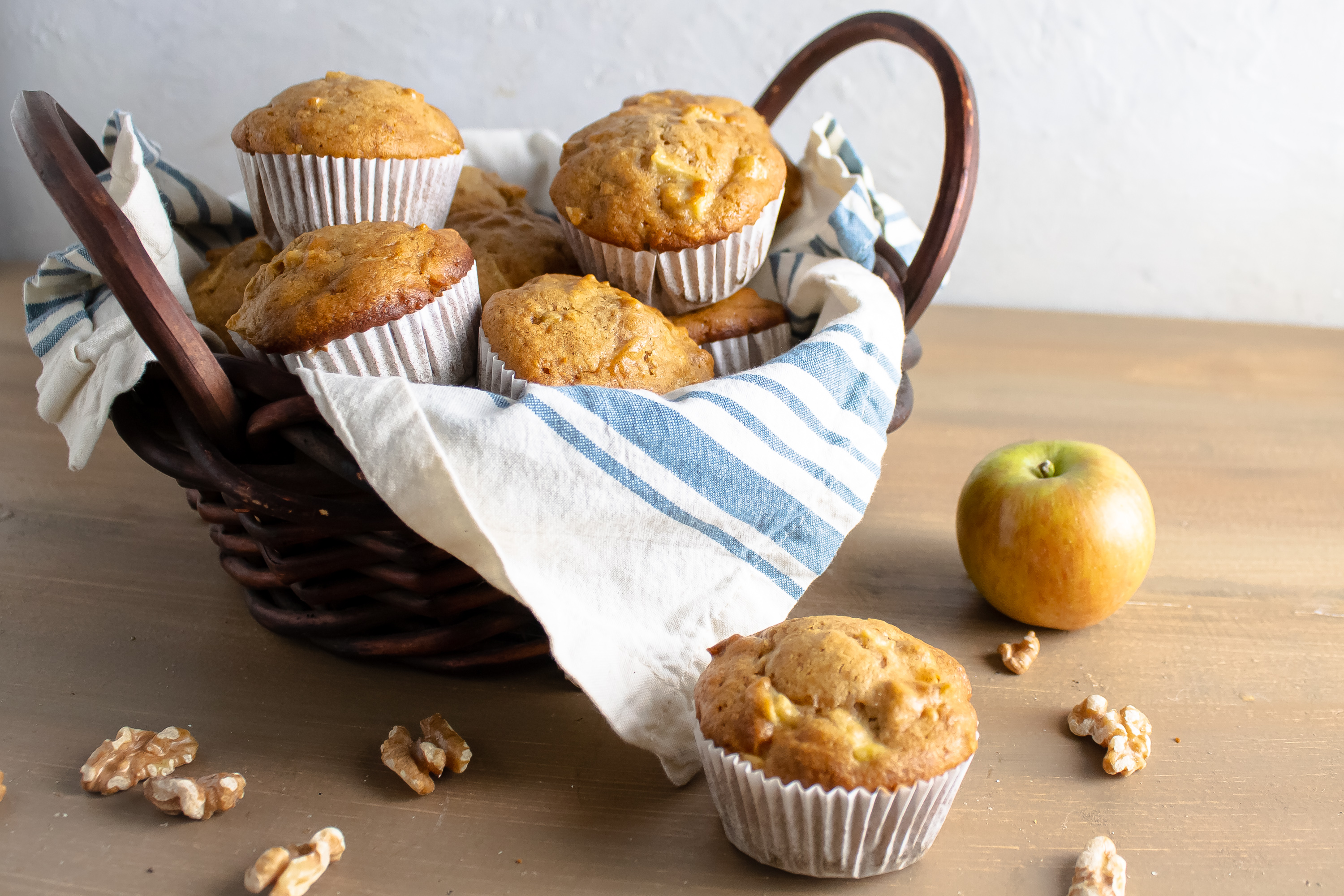 Apple Walnut Muffin Recipe Making Time for Mommy